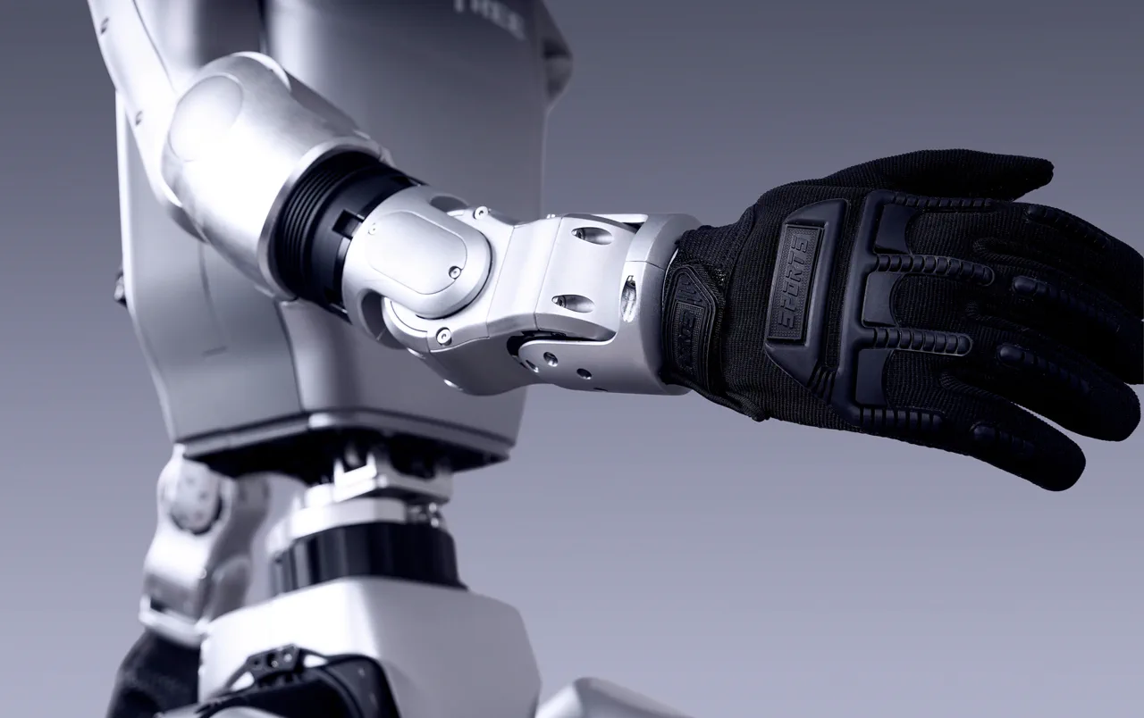 Unitree G1 arm and hand, official Unitree Robotics image