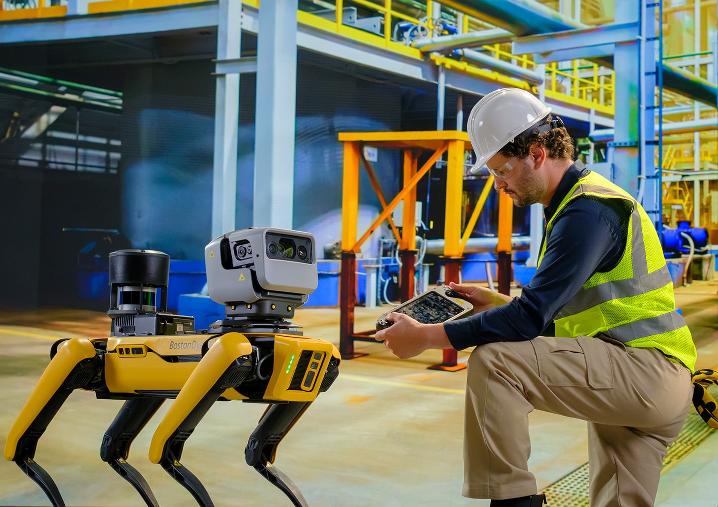 Boston Dynamics Spot — Spot équipé pour l’inspection